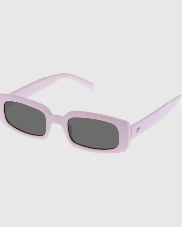 Cheap LE SPECS Dynamite Sunglasses In Pink Salt/Khaki Mono