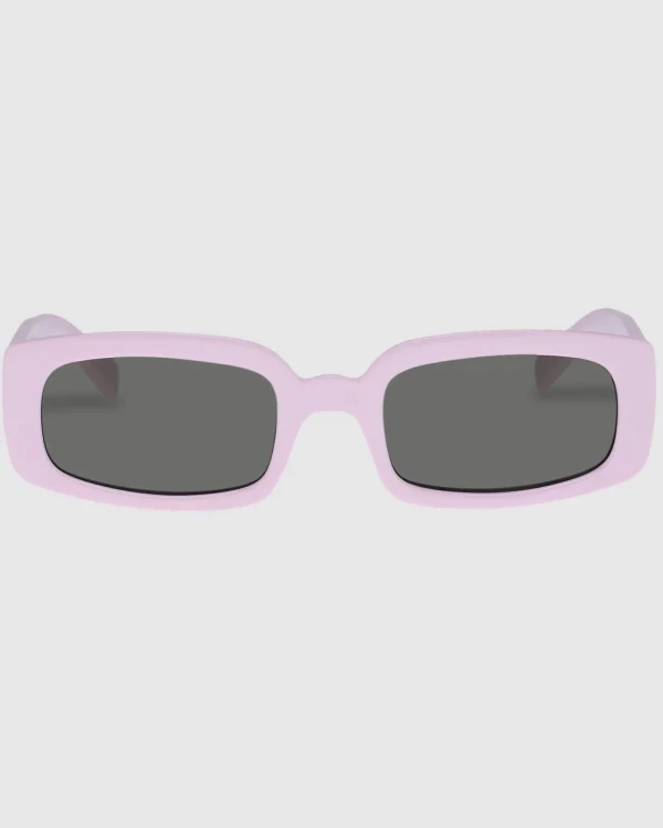 Cheap LE SPECS Dynamite Sunglasses In Pink Salt/Khaki Mono