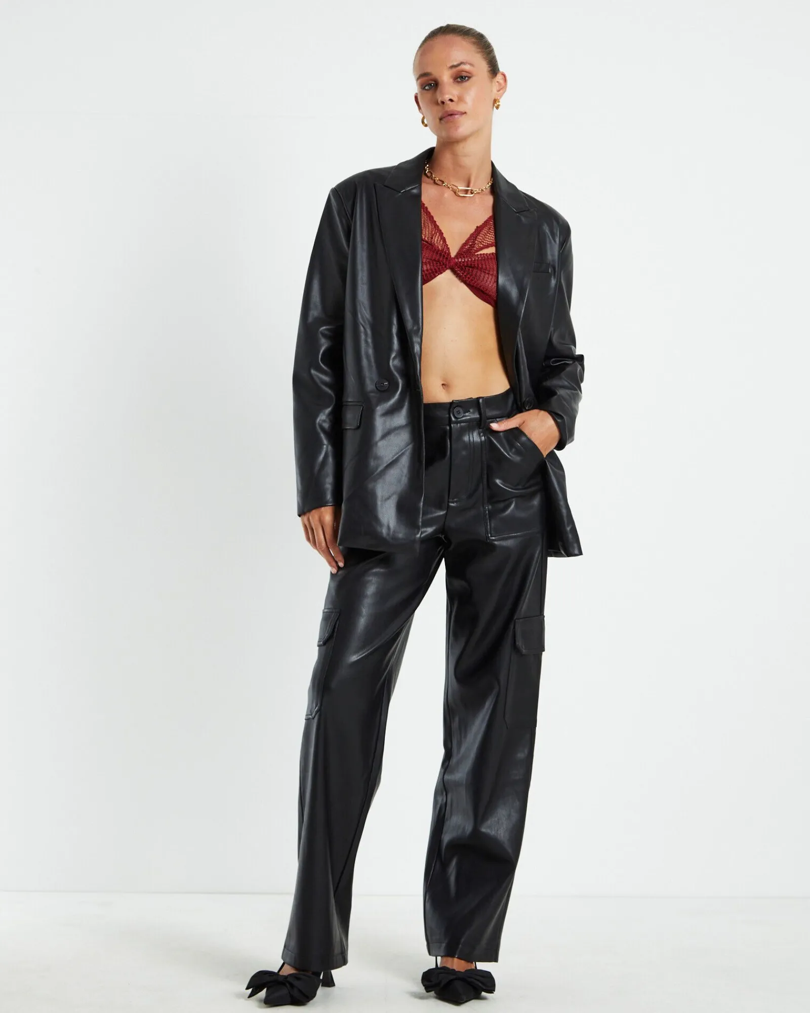 emery_shimmer_mesh_long_s_2.webp Hot ALICE IN THE EVE Emery Shimmer Mesh Long Sleeve Top Garnet Red