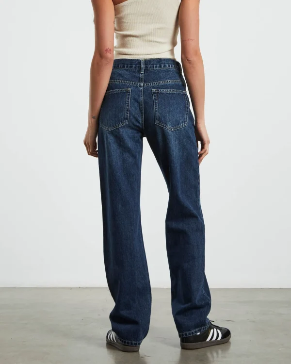Discount NEON HART Emmy V Waist Straight Jeans In Y2K Blue