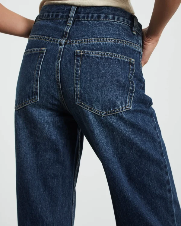 Discount NEON HART Emmy V Waist Straight Jeans In Y2K Blue