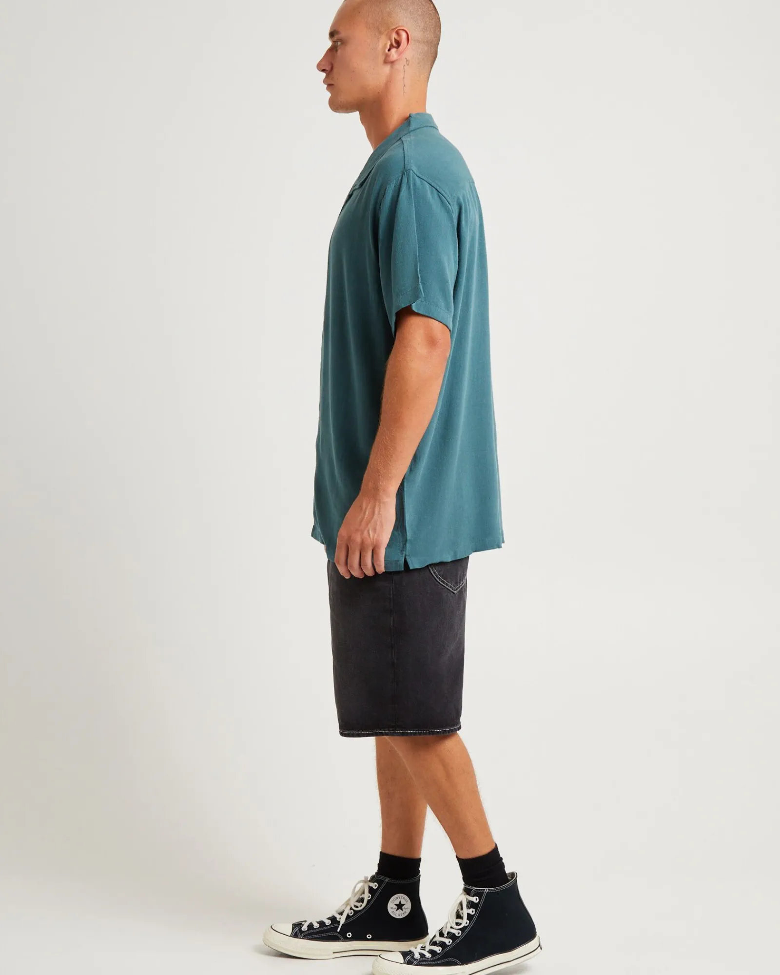 ernie_resort_short_sleeve_1.webp Best Sale THE CRITICAL SLIDE SOCIETY Ernie Resort Short Sleeve Shirt Green