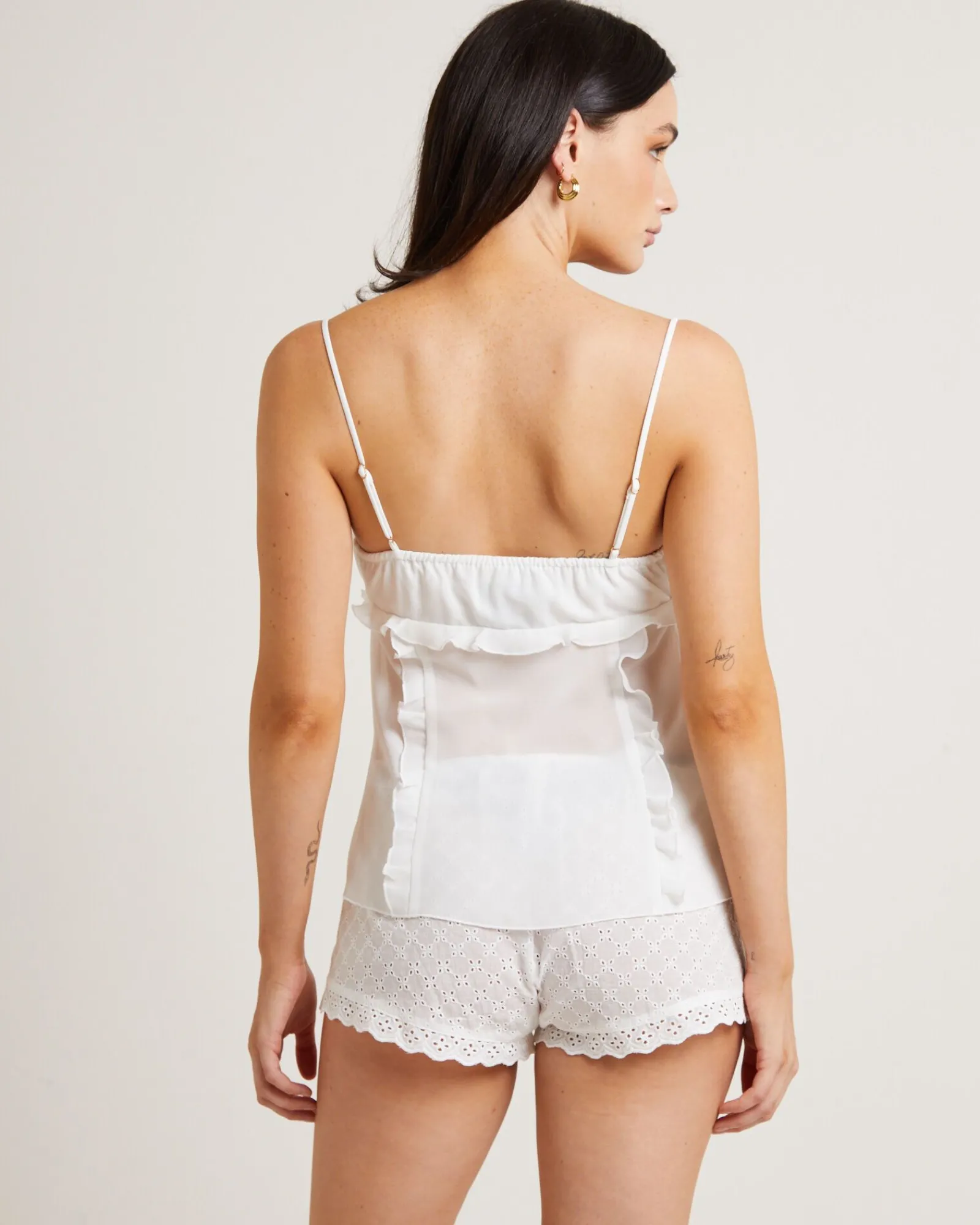 esme_frill_cami_in_white_1.webp Sale ALICE IN THE EVE Esme Frill Cami In White