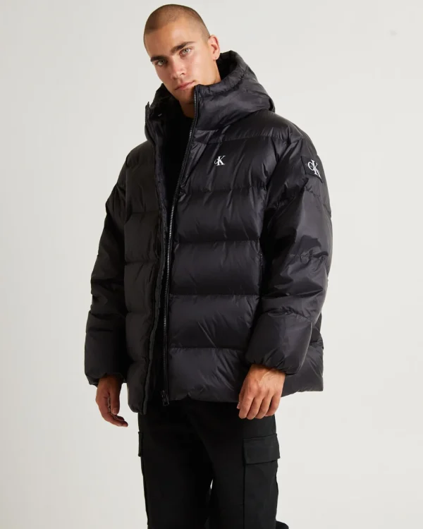 Outlet CALVIN KLEIN Essentials Down Oversized Puffer Jacket Black
