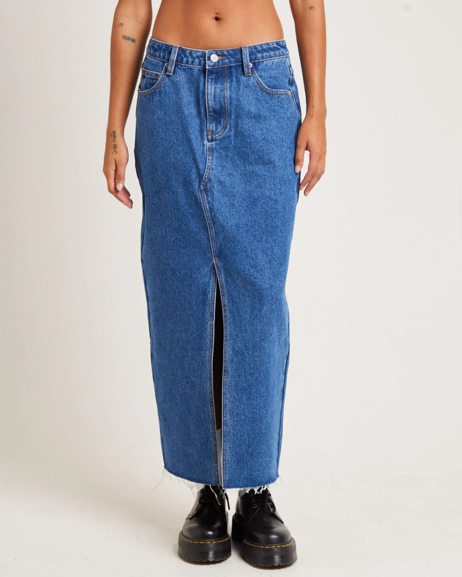 eva_maxi_denim_skirt_mood_0.webp Cheap INSIGHT Eva Maxi Denim Skirt Moody Blue