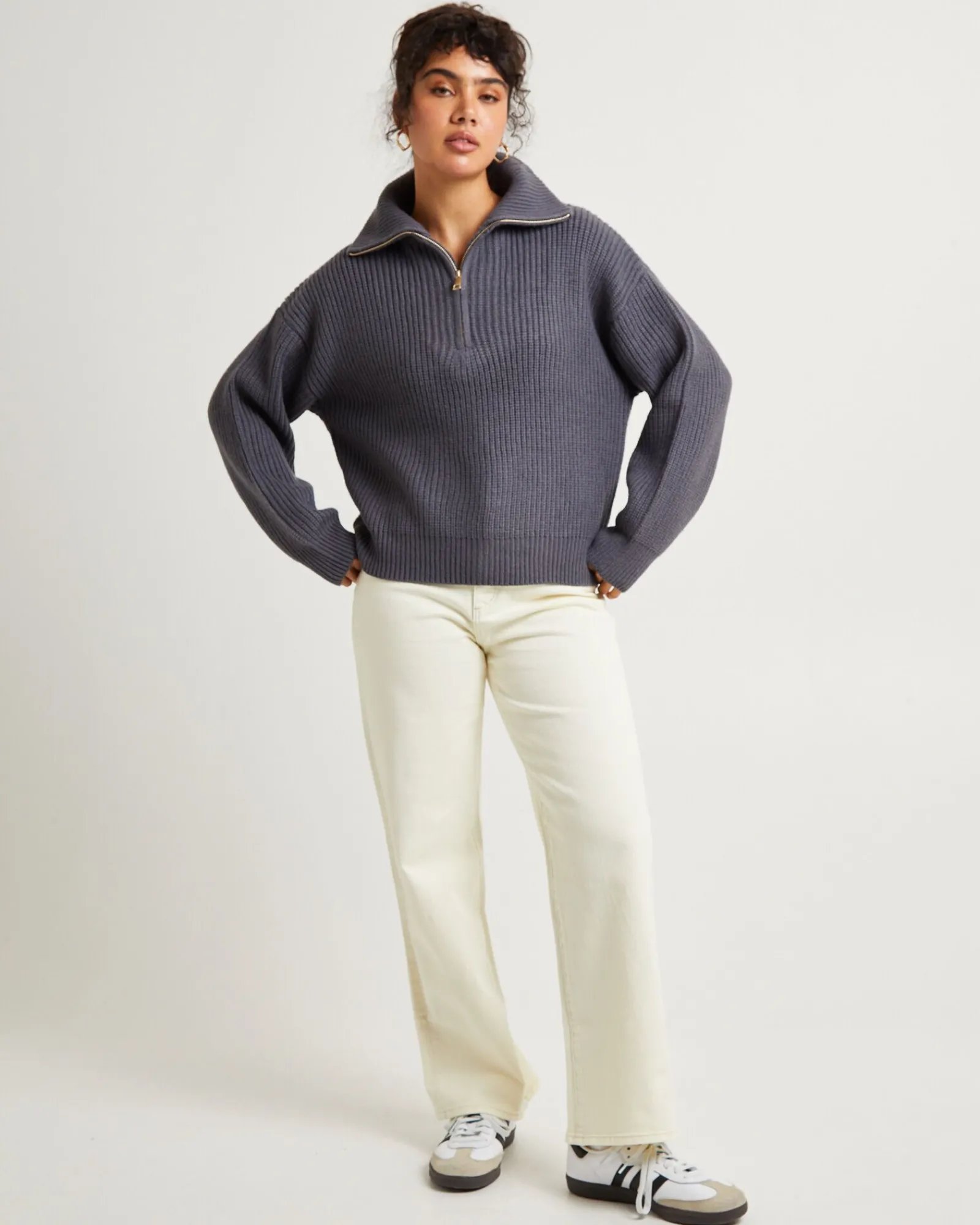ezra_half_zip_knit_pull_o_2.webp Best Sale SUBTITLED Ezra Half Zip Knit Pull Over