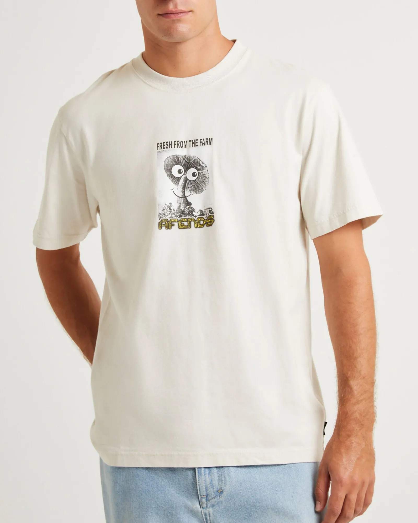 farm_fresh_recycled_retro_4.webp Flash Sale AFENDS Farm Fresh Recycled Retro Fit T-Shirt Moonbeam