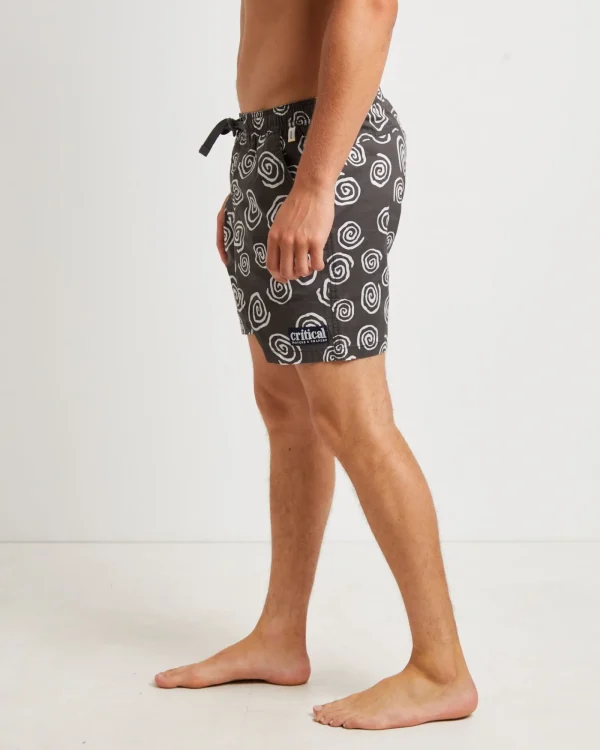 Sale THE CRITICAL SLIDE SOCIETY Feral Trunk Shorts In Black