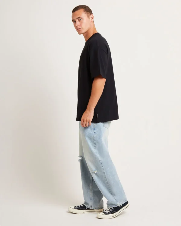 Cheap INSIGHT Fixture Short Sleeve T-Shirt In Black
