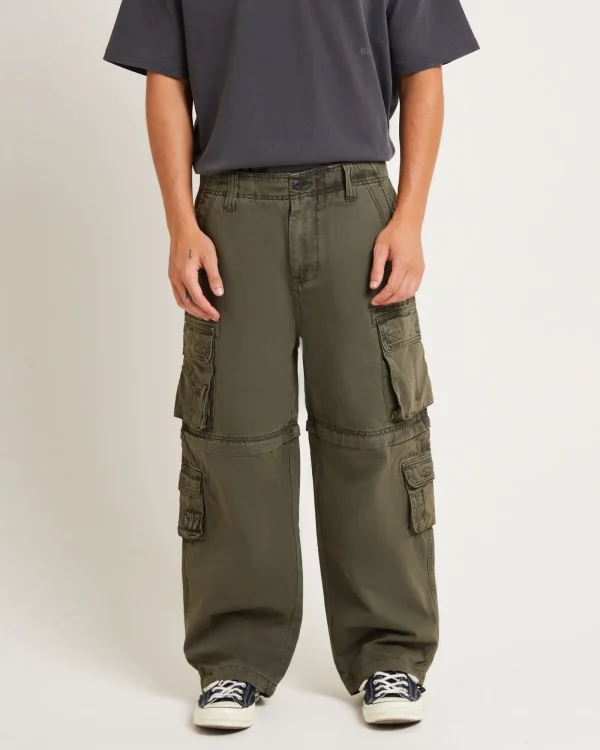 Discount BLACK NOISE WHITE RAIN Flight Pants Army