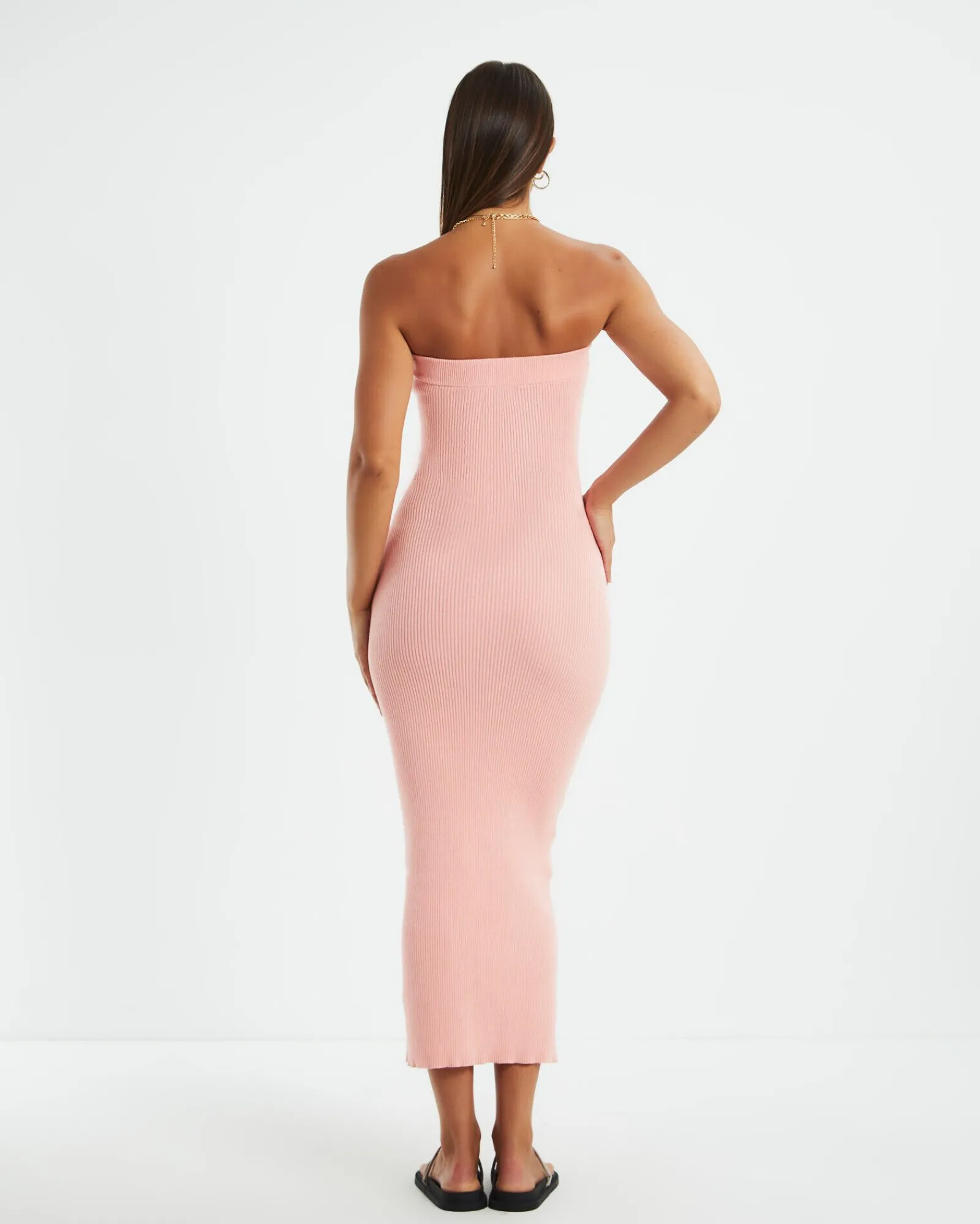 freya_knit_midi_dress_pin_1.webp New CHARLIE HOLIDAY Freya Knit Midi Dress Pink Punch