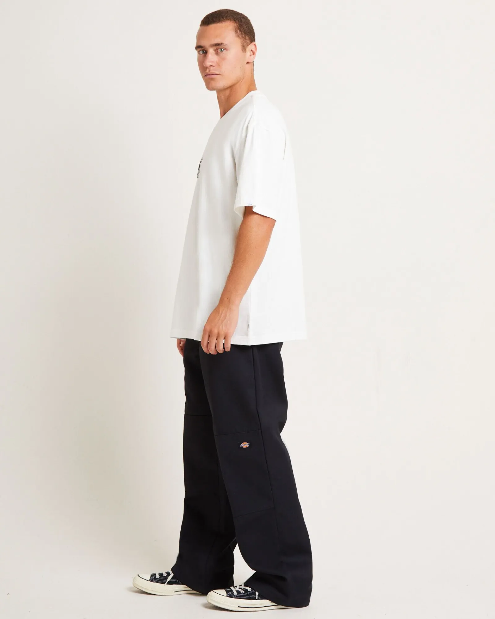 gaffer_surplus_short_slee_3.webp Shop SPENCER PROJECT Gaffer Surplus Short Sleeve T-Shirt In Brown