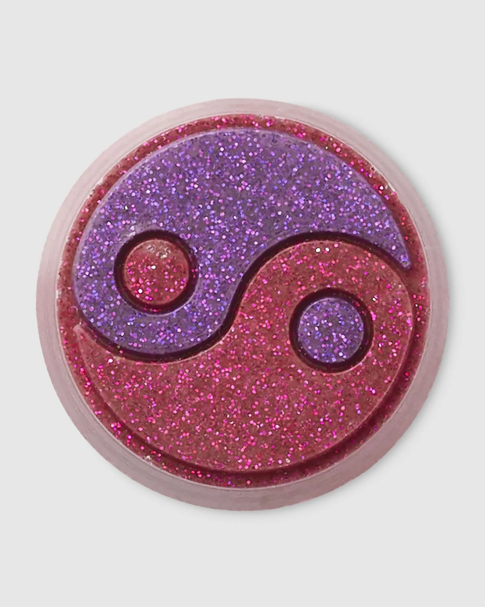 glitter_pink_yin_yang_jib_1.webp Fashion CROCS Glitter Pink Yin Yang Jibbit