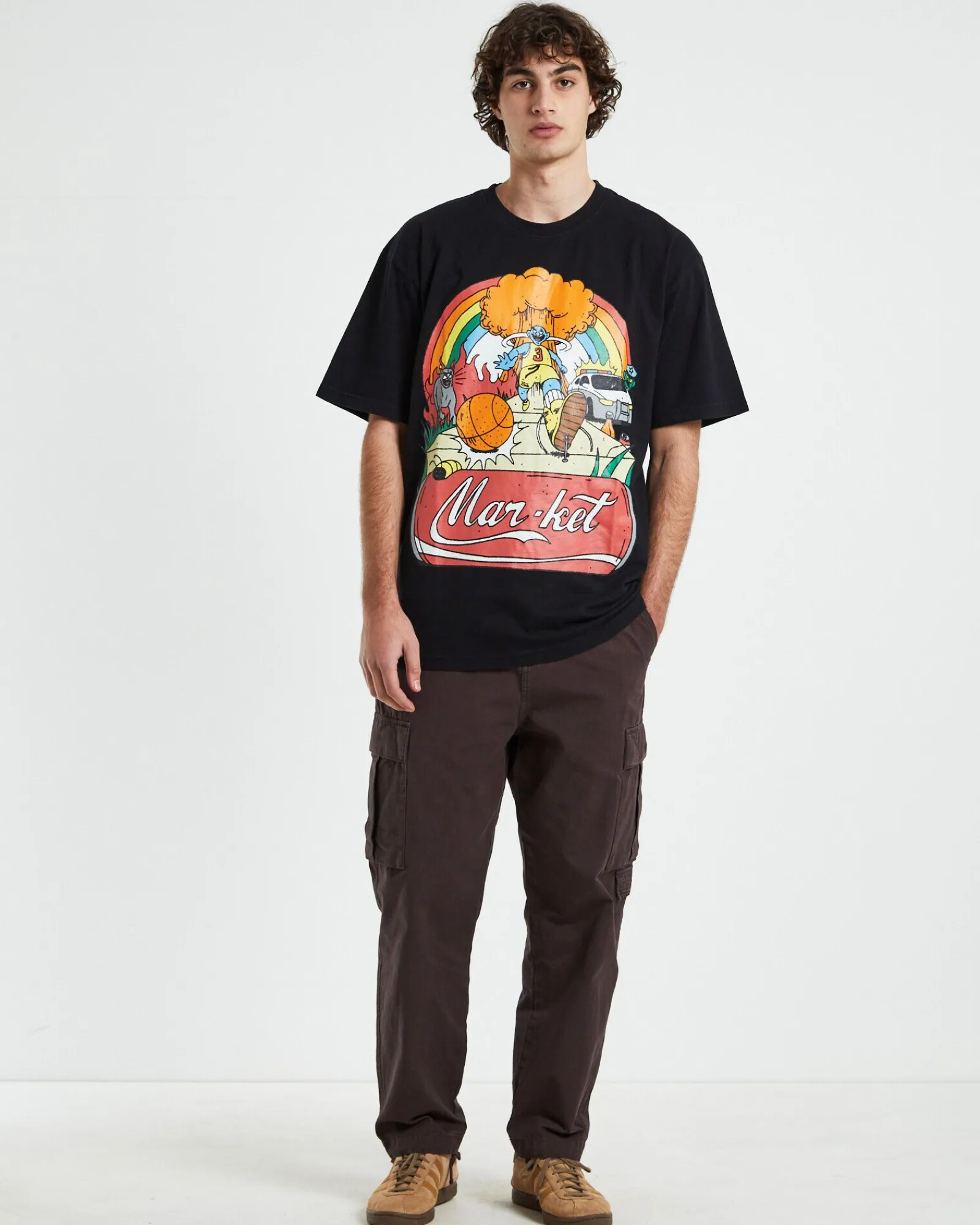 good_day_short_sleeve_tsh_2.webp Best MARKET Good Day Short Sleeve T-Shirt In Vintage Black