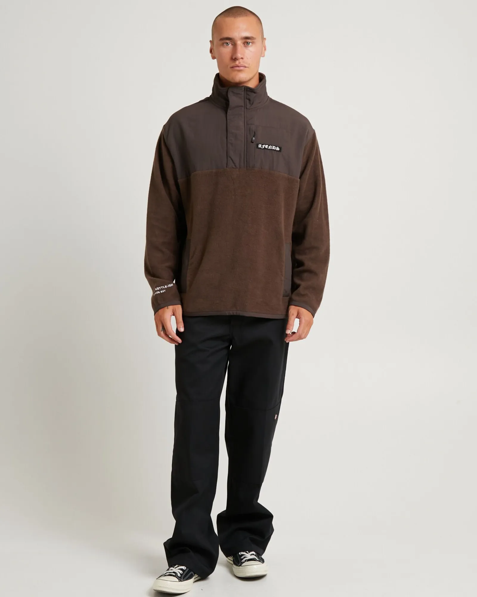 gothic_recycled_fleece_pu_3.webp Clearance AFENDS Gothic Recycled Fleece Pullover Coffee