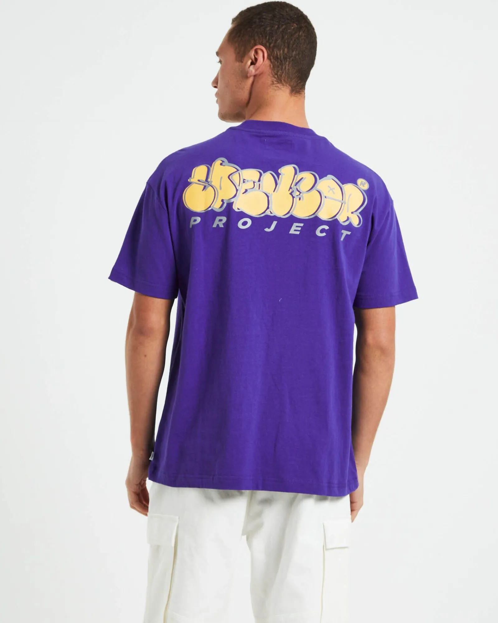 graffer_short_sleeve_tshi_1.webp Hot SPENCER PROJECT Graffer Short Sleeve T-Shirt In Navy
