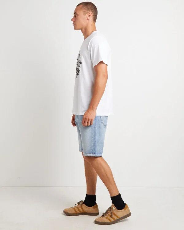Best LEVIS Graphic Crewneck Short Sleeve T-Shirt In Friend Of Nature White