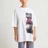 Sale CALVIN KLEIN Graphic Tee Disrupted Floral