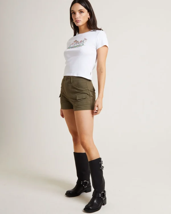 Best INSIGHT Growth Mini Tee In White