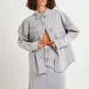 Store INSIGHT Hailey Denim Shirt Jacket