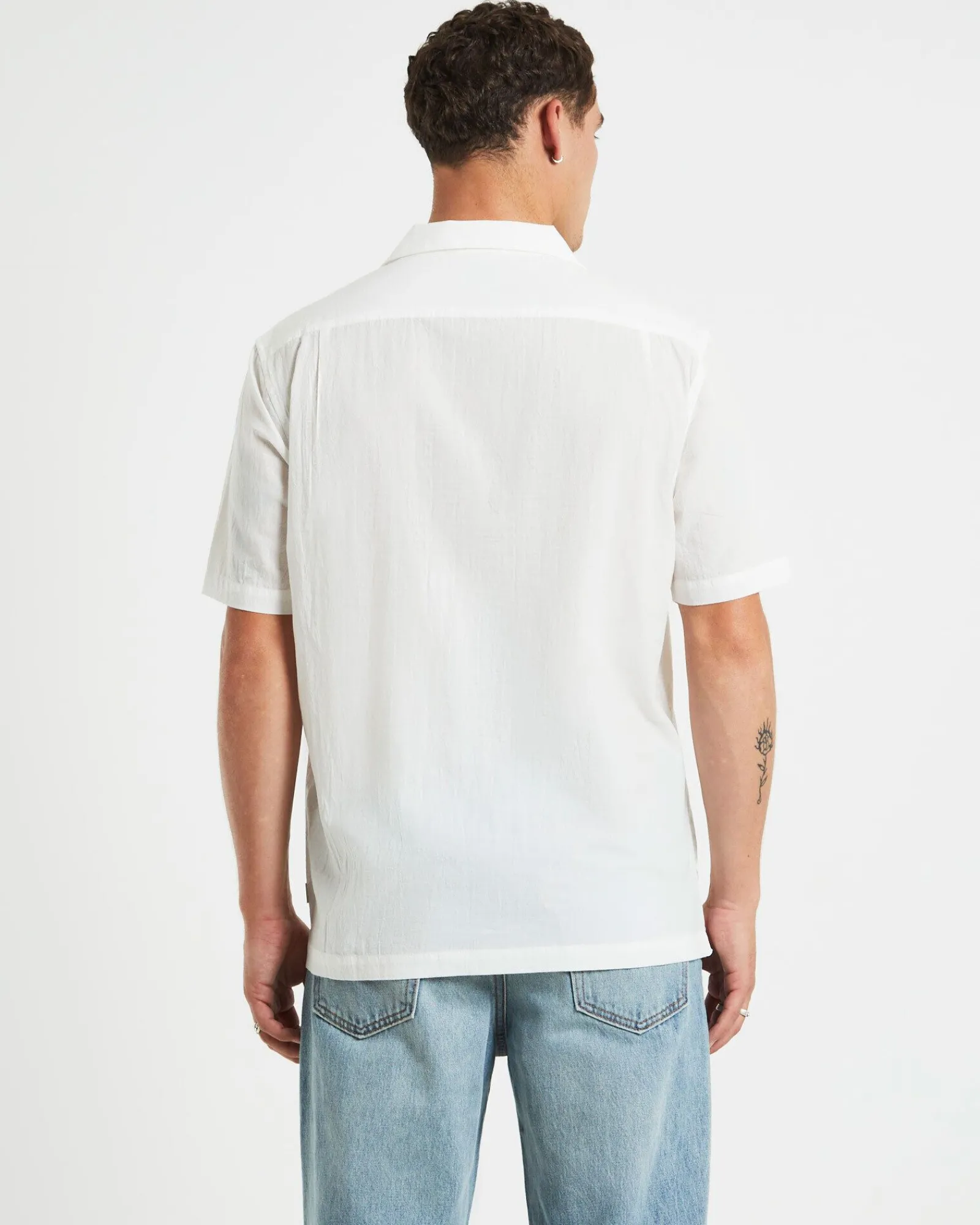 heggie_short_sleeve_resor_1.webp Hot ARVUST Heggie Short Sleeve Resort Shirt White