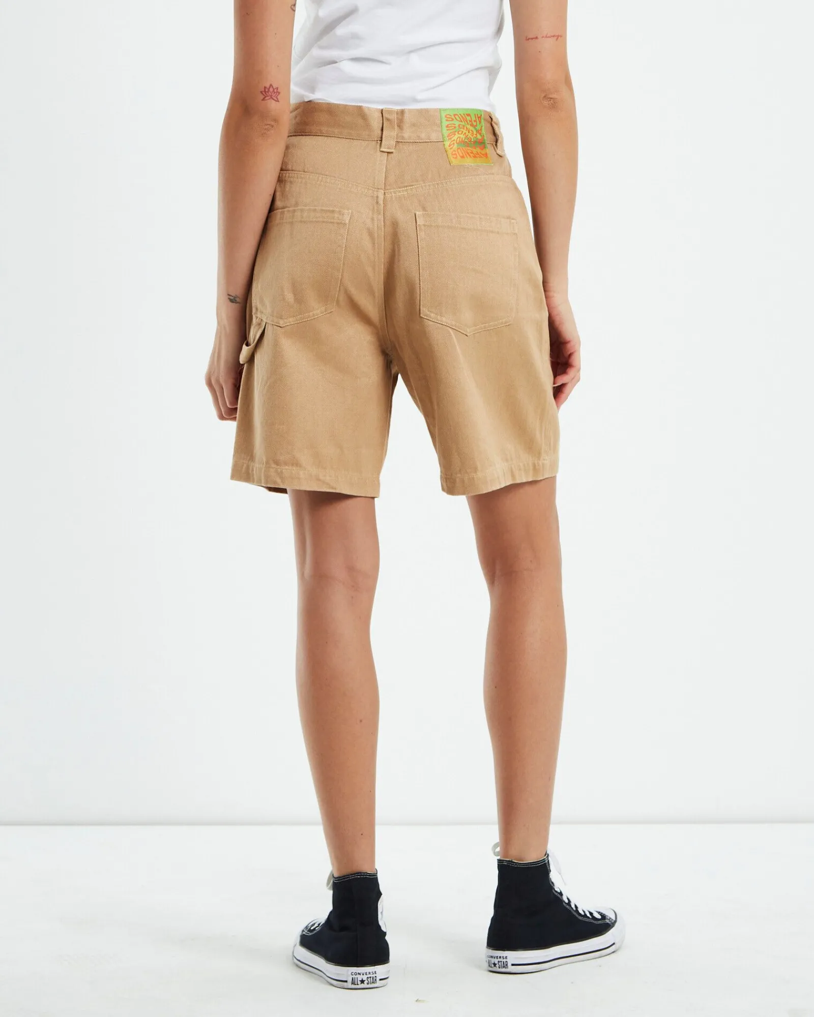 hemp_workwear_shorts_tan_1.webp Clearance AFENDS Hemp Workwear Shorts Tan