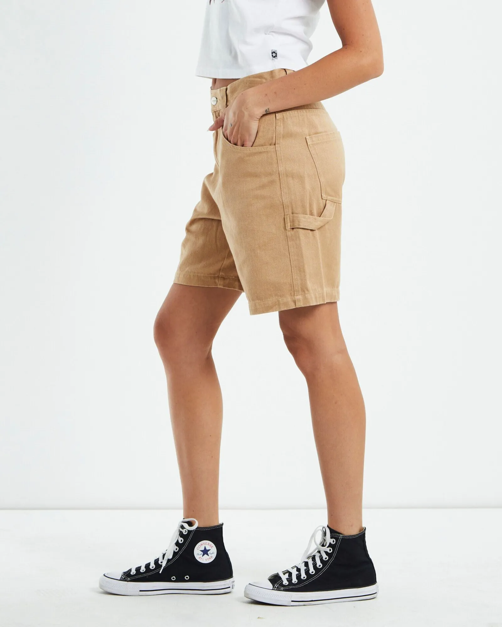hemp_workwear_shorts_tan_3.webp Clearance AFENDS Hemp Workwear Shorts Tan