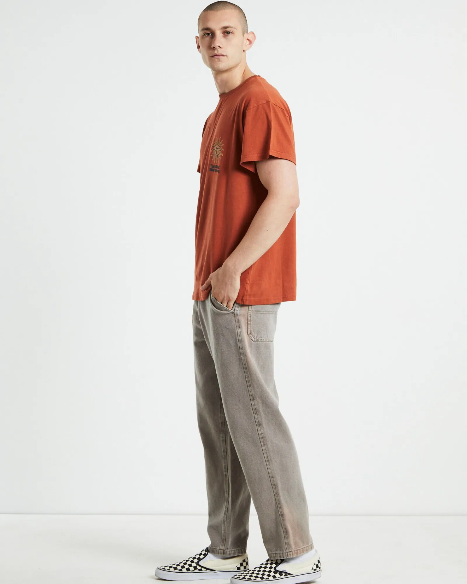 higher_ground_regular_fit_3.webp Cheap THE CRITICAL SLIDE SOCIETY Higher Ground Regular Fit Short Sleeve T-Shirt Clay Orange