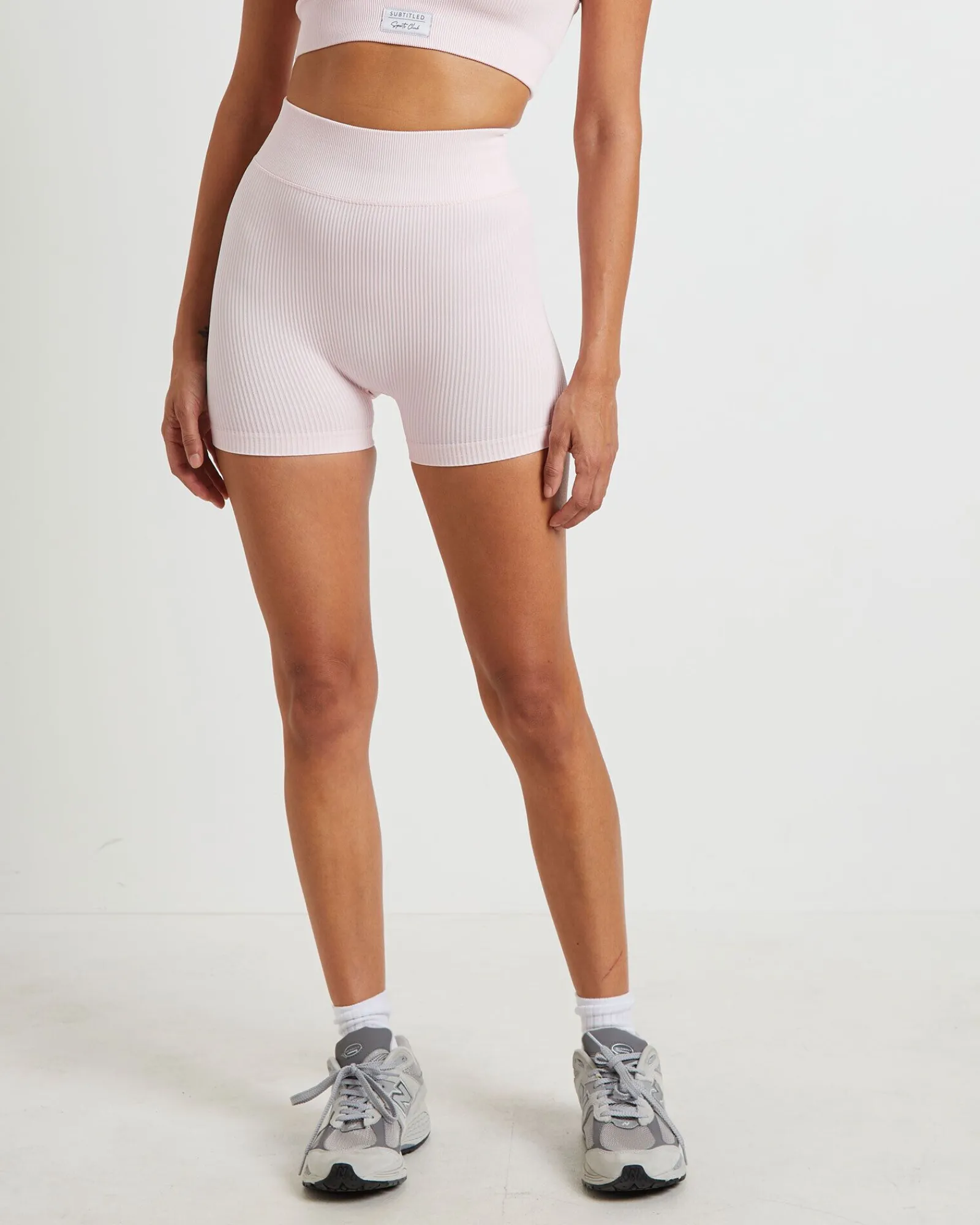 hot_shorts_in_ballet_pink_0.webp Flash Sale SUBTITLED SPORTS CLUB Hot Shorts In Ballet Pink