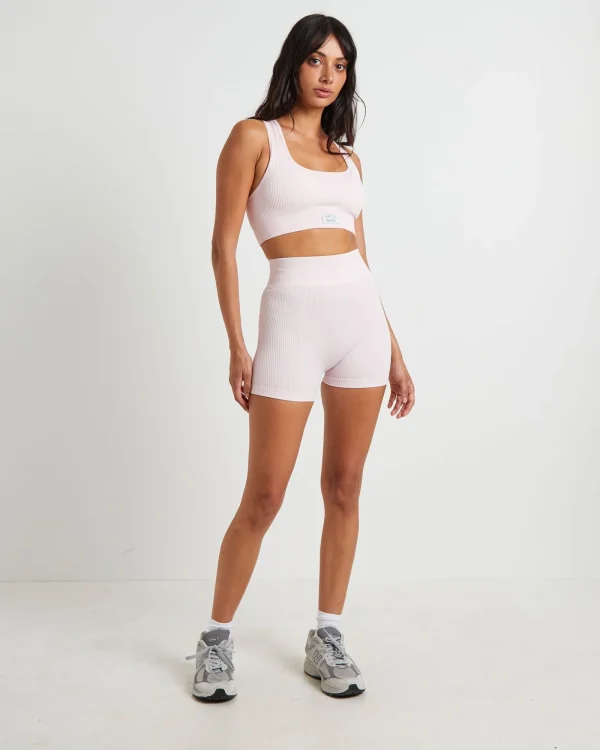 Flash Sale SUBTITLED SPORTS CLUB Hot Shorts In Ballet Pink
