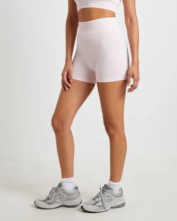 Flash Sale SUBTITLED SPORTS CLUB Hot Shorts In Ballet Pink