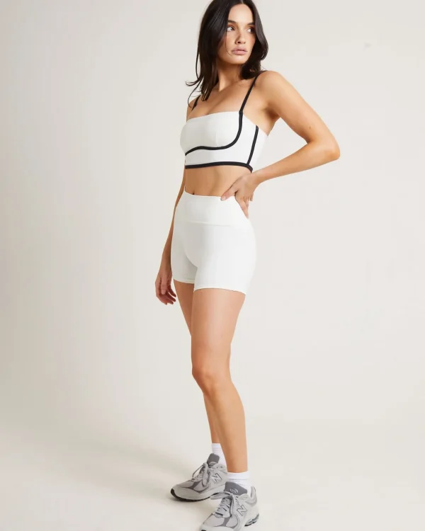 Cheap SUBTITLED SPORTS CLUB Hot Shorts In White