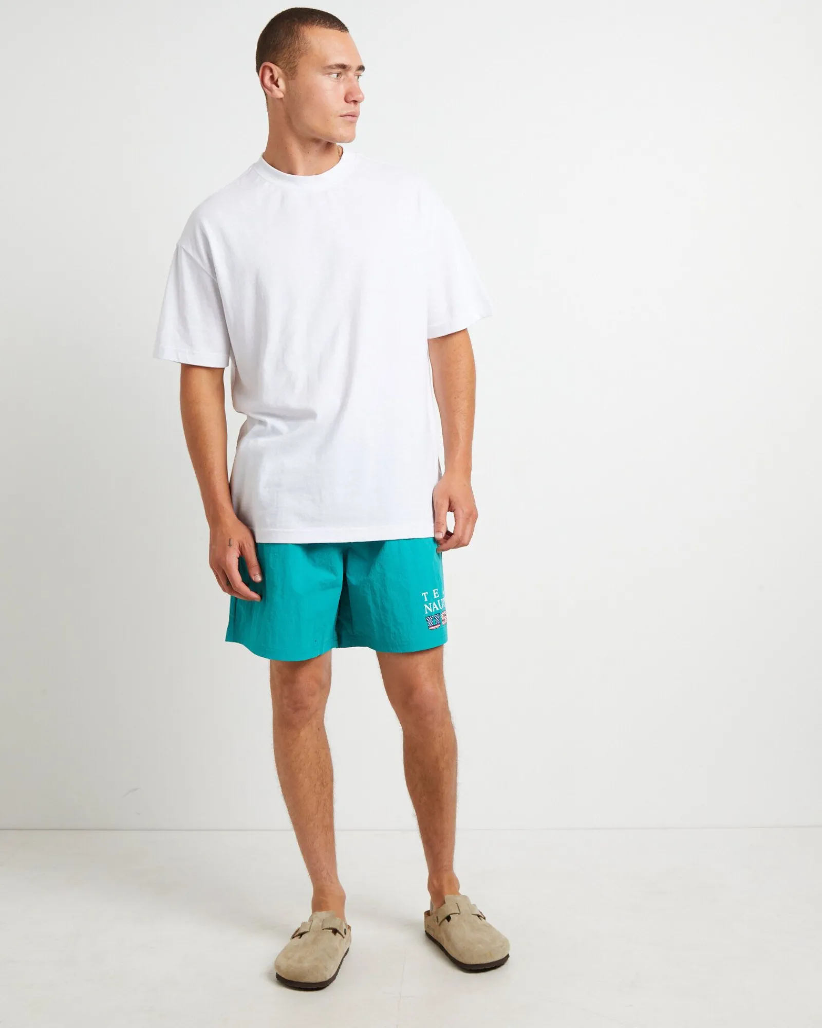 hyron_swimshorts_in_green_0.webp Cheap NAUTICA Hyron Swimshorts In Green