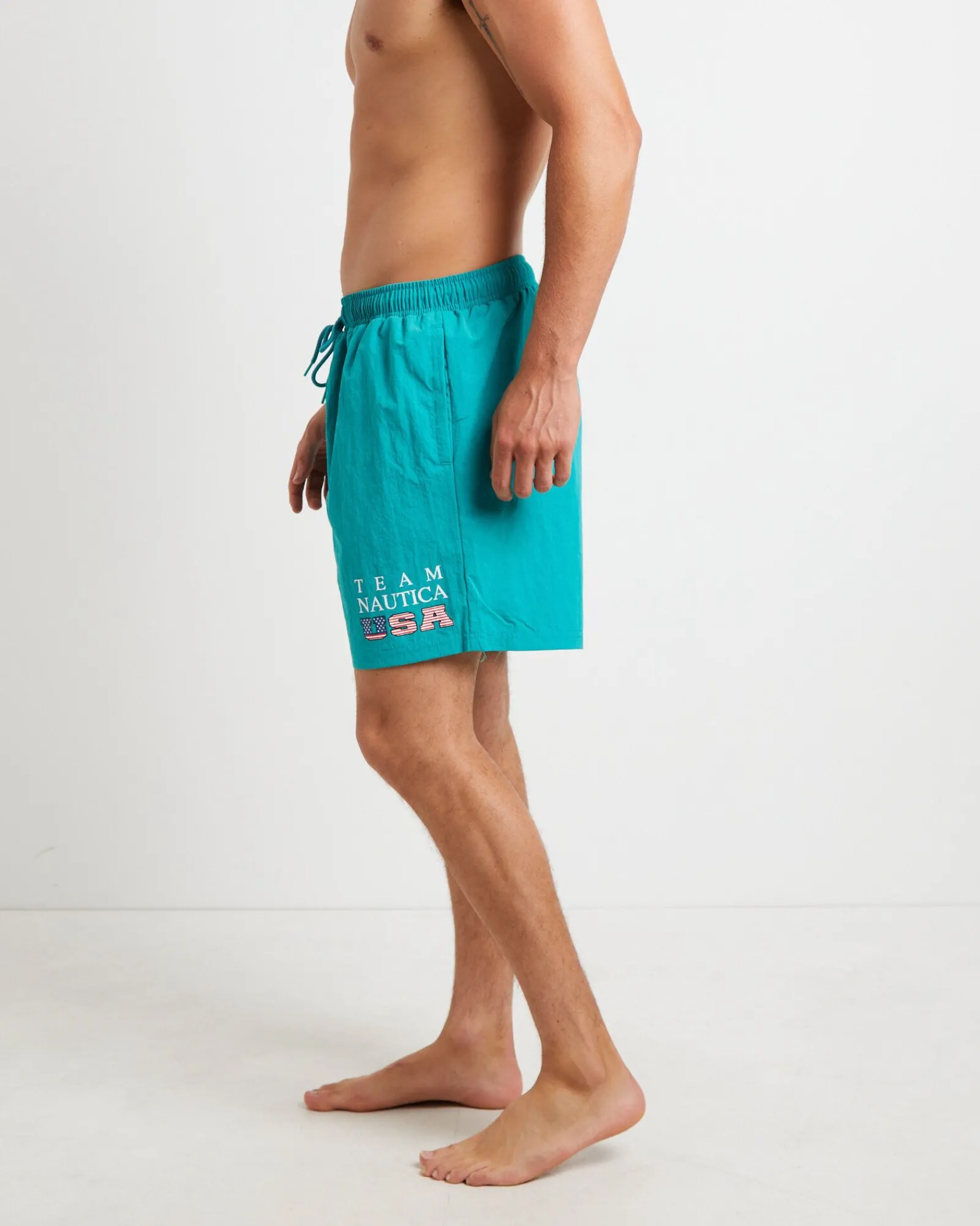 hyron_swimshorts_in_green_2.webp Cheap NAUTICA Hyron Swimshorts In Green