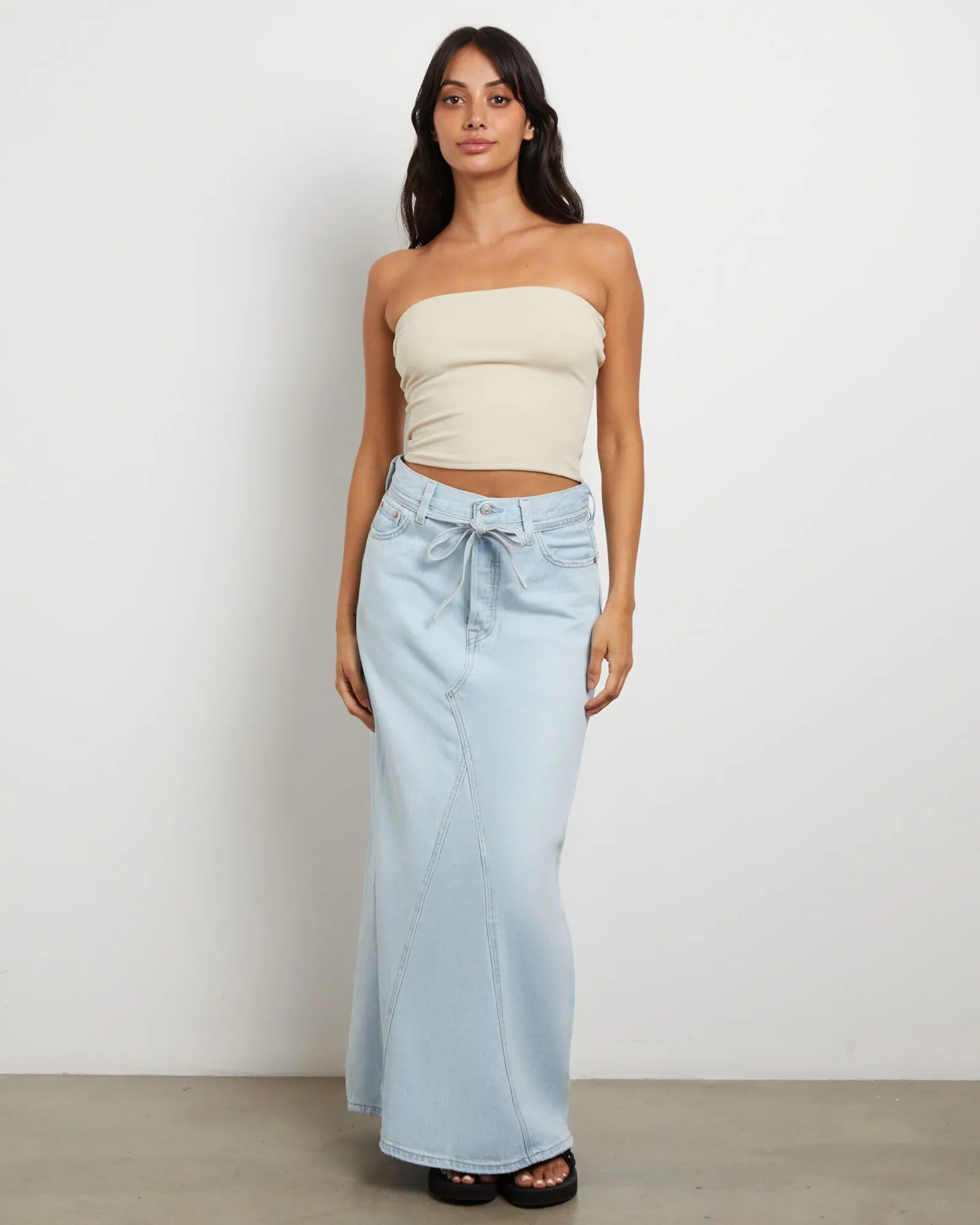 iconic_long_denim_belt_sk_2.webp Hot LEVIS Iconic Long Denim Belt Skirt In So Called Pants Blue