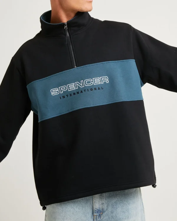 Flash Sale SPENCER PROJECT International 1/4 Zip Jumper