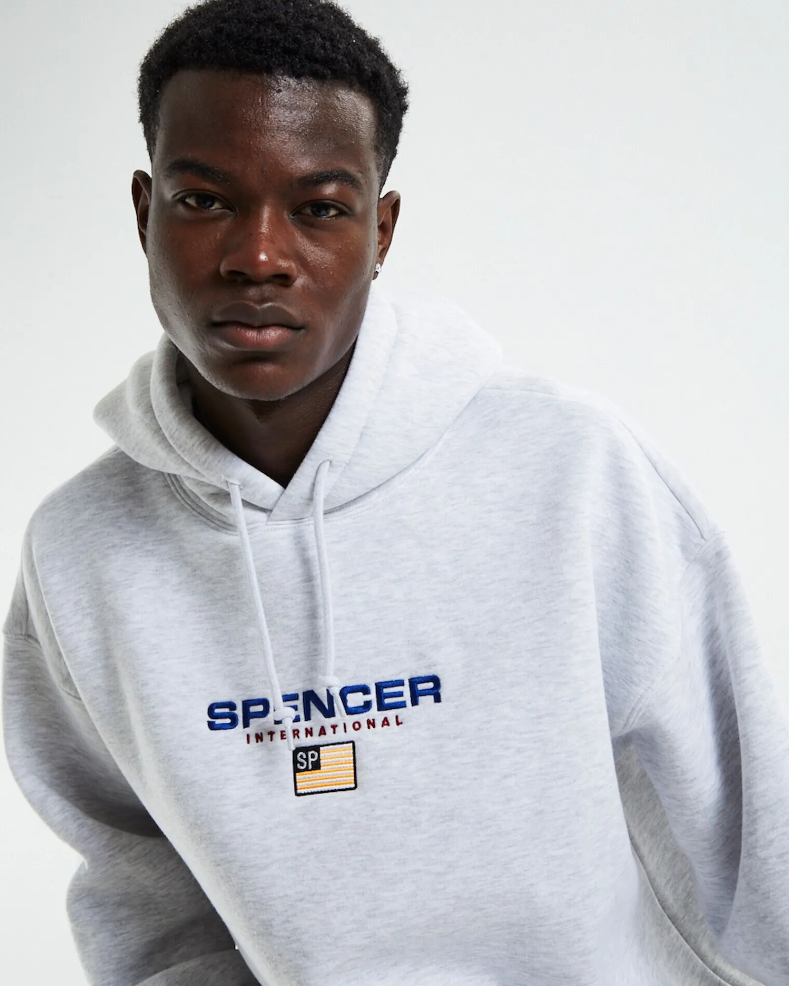international_hoodie_jump_5.webp Clearance SPENCER PROJECT International Hoodie Jumper Frost Marle Grey