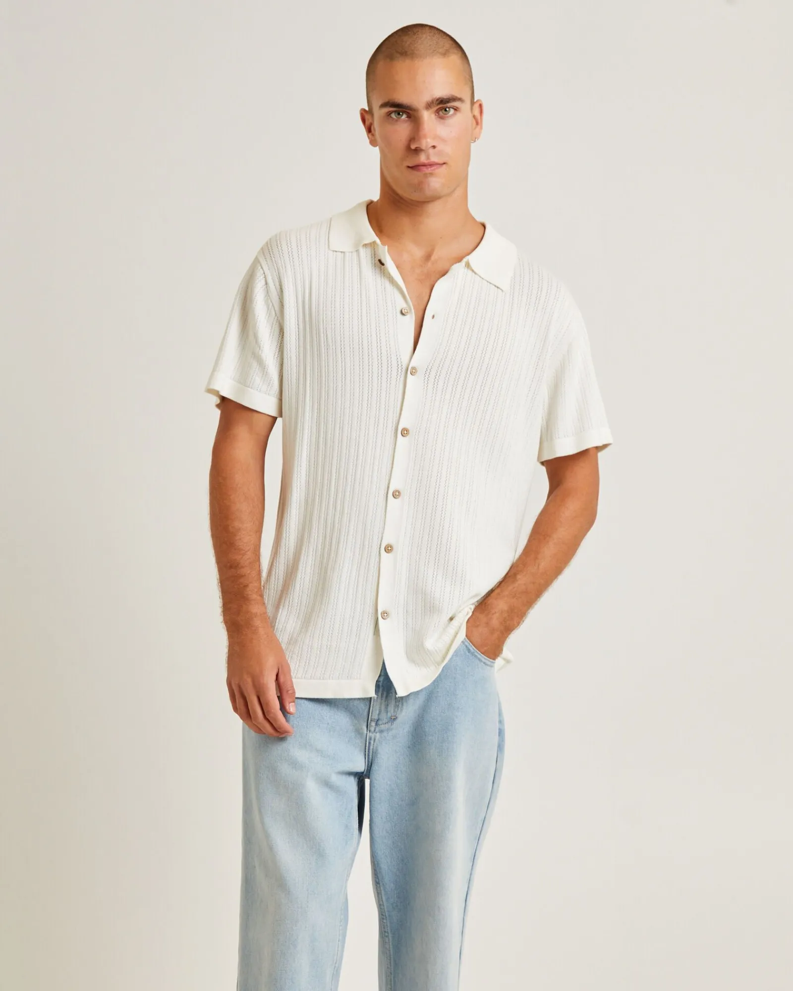 intro_polo_short_sleeve_s_0.webp Fashion THE CRITICAL SLIDE SOCIETY Intro Polo Short Sleeve Shirt White