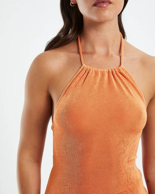 Store MOTEL ROCKS Jedida Mini Dress Orange