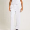 Discount SUBTITLED Jemimah Pinstripe Pants White