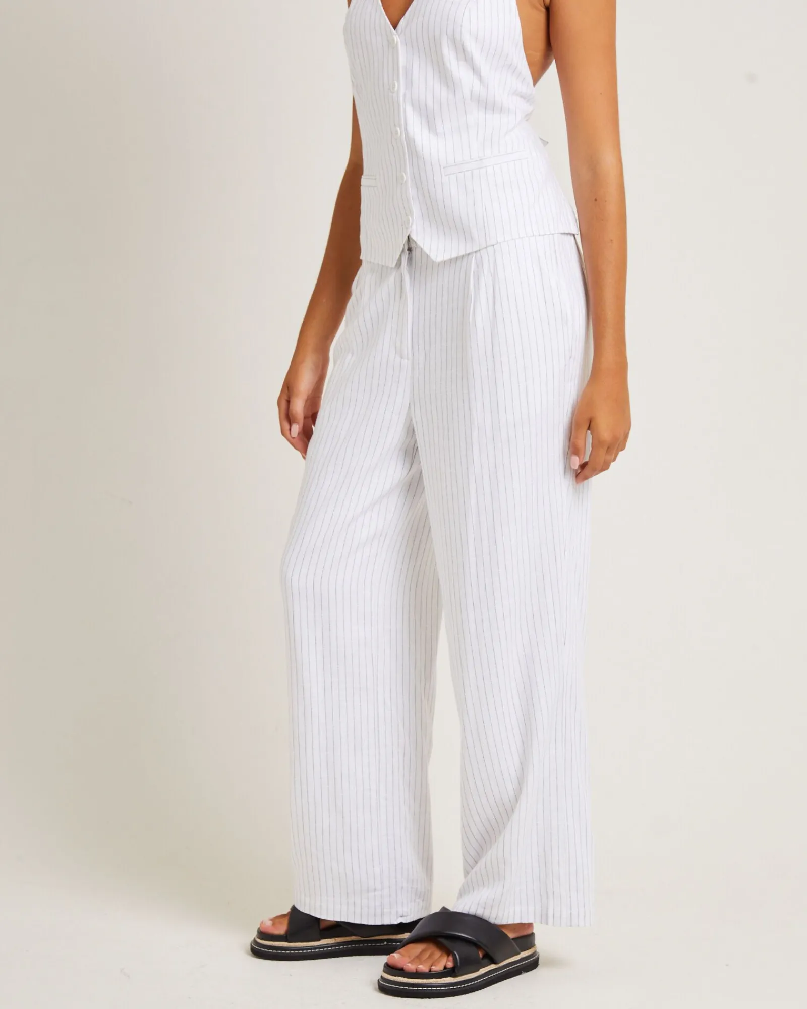 jemimah_pinstripe_pants_w_3.webp Discount SUBTITLED Jemimah Pinstripe Pants White