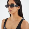 Fashion PETA AND JAIN Jones Sunglasses Black/White