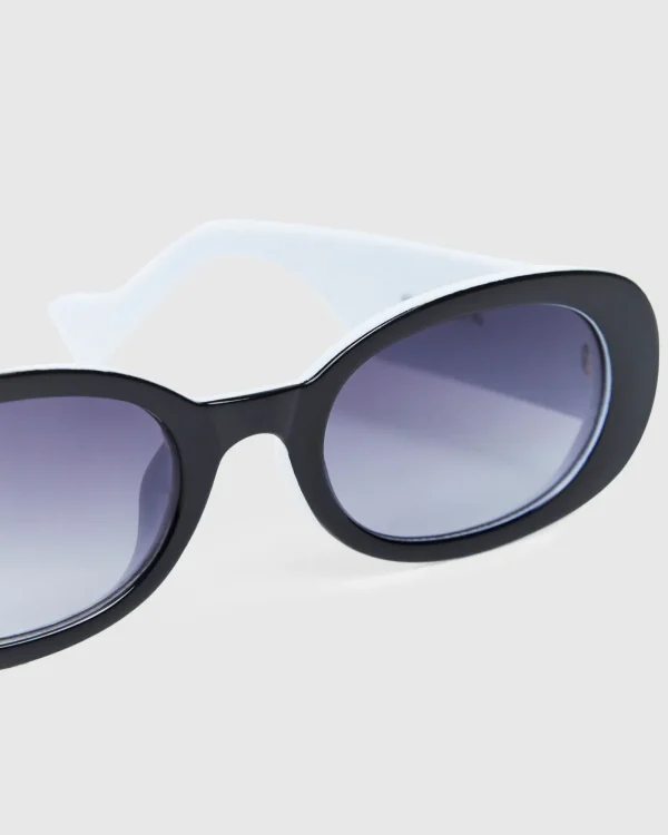 Fashion PETA AND JAIN Jones Sunglasses Black/White