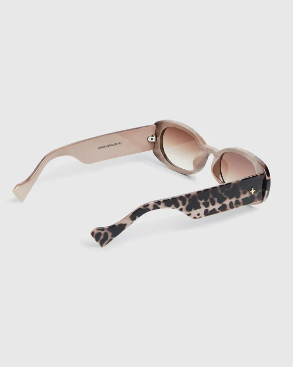 Online PETA AND JAIN Jones Sunglasses Mushroom Leopard