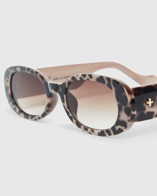 Online PETA AND JAIN Jones Sunglasses Mushroom Leopard