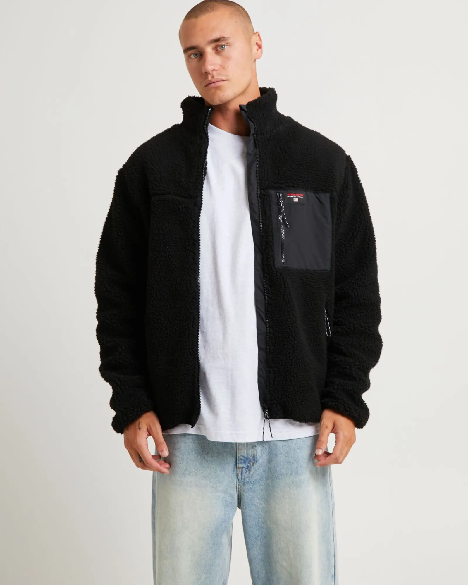 k_sherpa_jacket_black_0.webp New SPENCER PROJECT K2 Sherpa Jacket Black