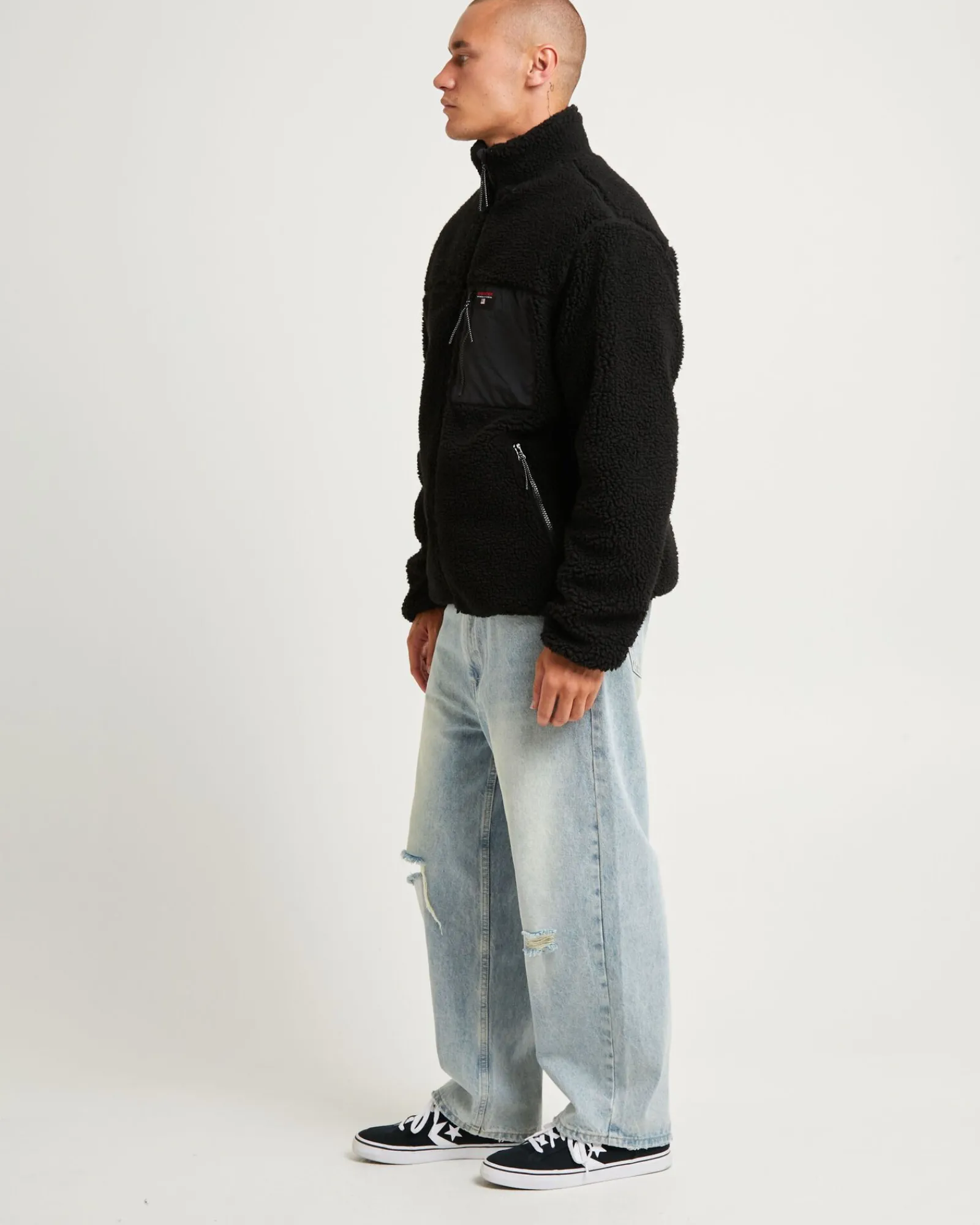 k_sherpa_jacket_black_2.webp New SPENCER PROJECT K2 Sherpa Jacket Black
