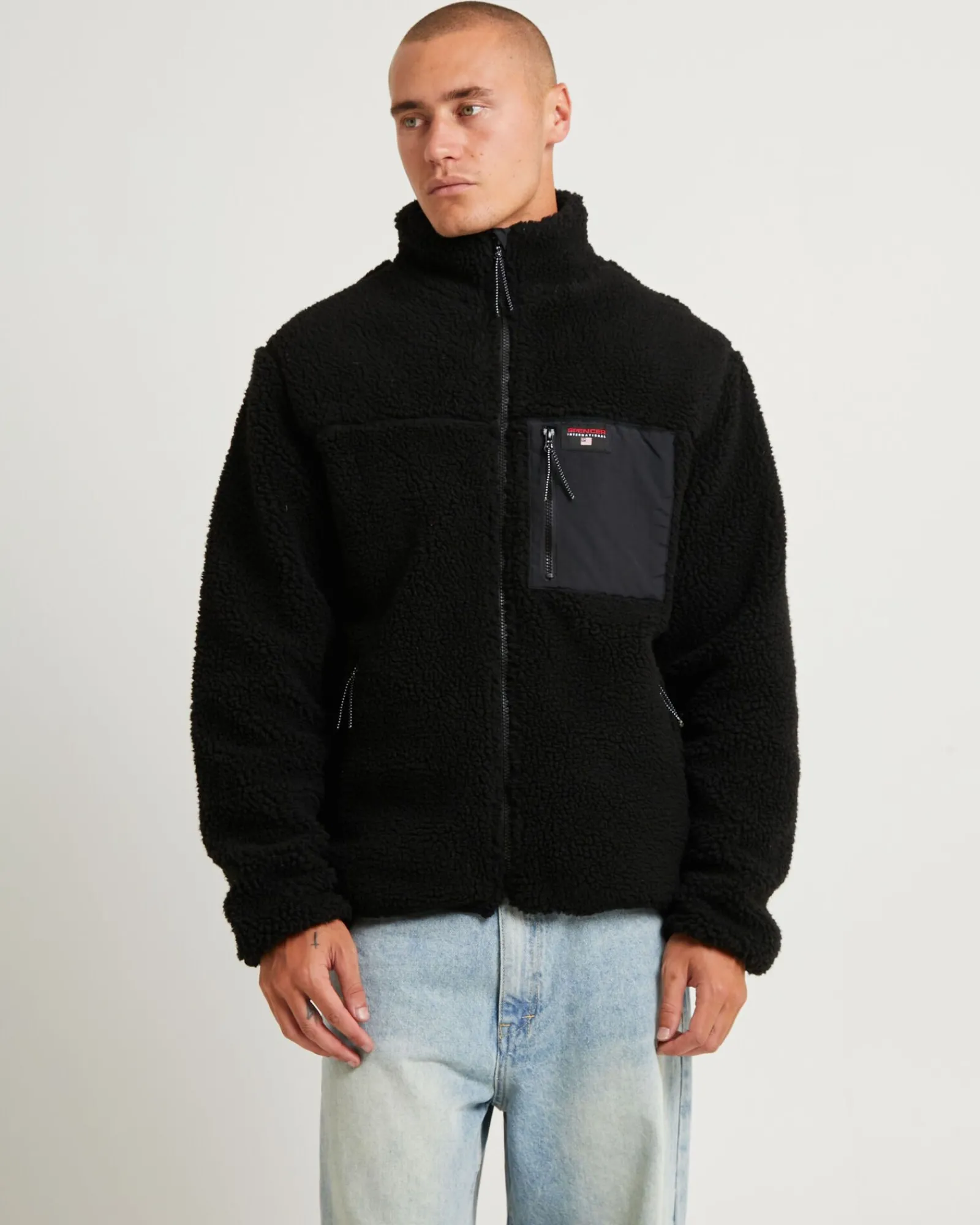 k_sherpa_jacket_black_3.webp New SPENCER PROJECT K2 Sherpa Jacket Black