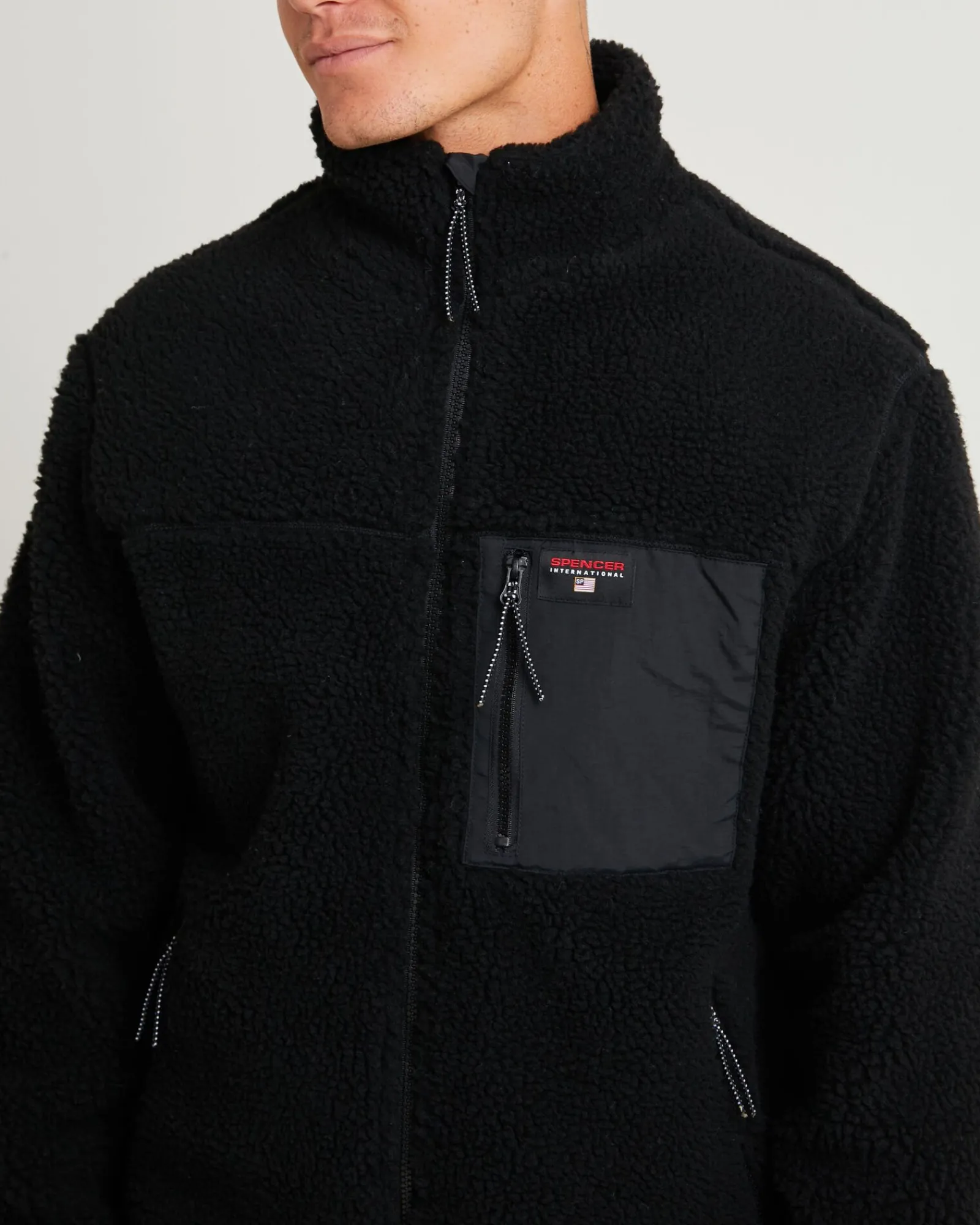 k_sherpa_jacket_black_4.webp New SPENCER PROJECT K2 Sherpa Jacket Black