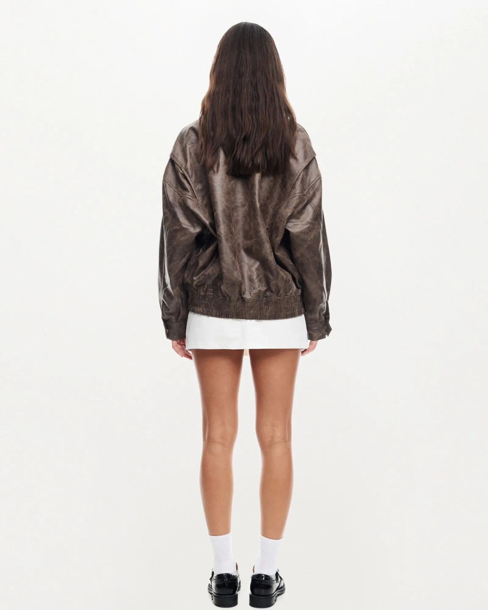 kenny_bomber_jacket_choco_1.webp Online LIONESS Kenny Bomber Jacket Chocolate